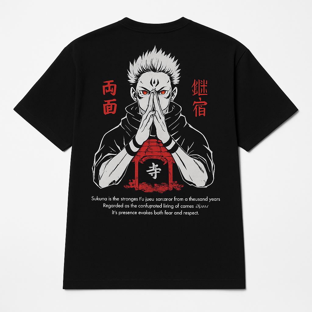 Sukuna Ritual Seal Oversized Tee